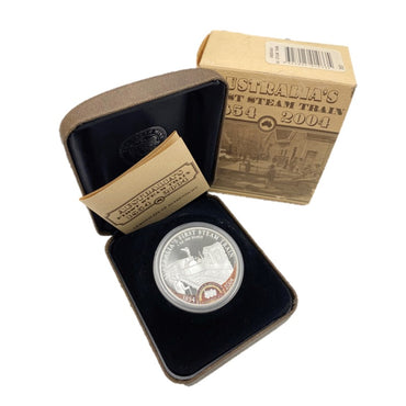 2004 Australia's First Steam Train 1oz Silver