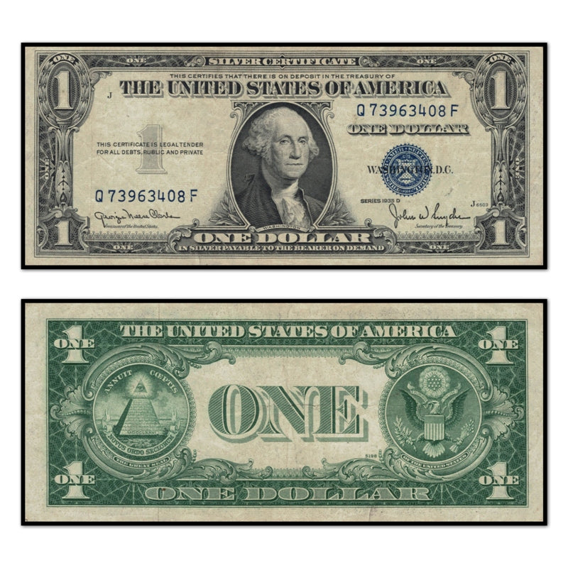 USA 1935 1 Dollar Silver Certificate VG-FINE