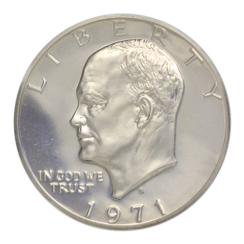USA 1971 Silver Dollar Cased FDC