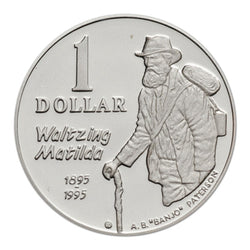 $1 1995 Waltzing Matilda Silver Proof Coin Fair Release